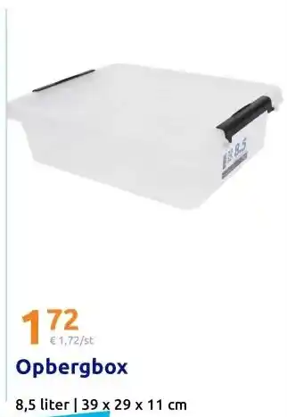 Action Opbergbox aanbieding