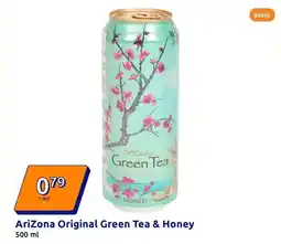Action AriZona Original Green Tea & Honey aanbieding