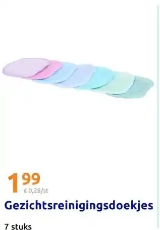 Action Gezichtsreinigingsdoekjes aanbieding