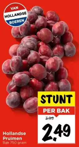 Vomar Voordeelmarkt Hollandse Pruimen aanbieding