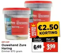 Vomar Voordeelmarkt Ouwehand Zure Haring aanbieding