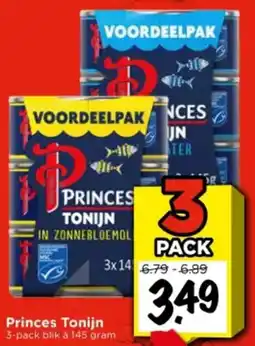 Vomar Voordeelmarkt Princes Tonijn aanbieding