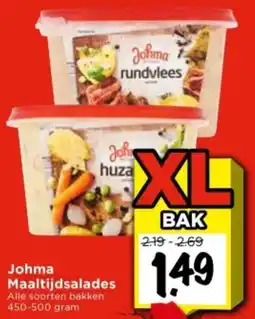 Vomar Voordeelmarkt Johma Maaltijdsalades aanbieding