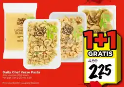 Vomar Voordeelmarkt Daily Chef Verse Pasta aanbieding