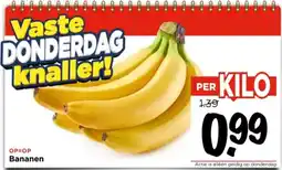 Vomar Voordeelmarkt Bananen aanbieding