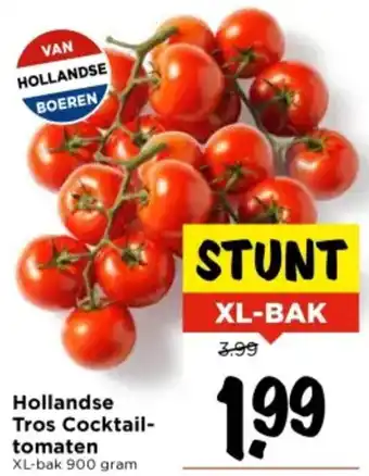 Vomar Voordeelmarkt Hollandse Tros Cocktailtomaten aanbieding