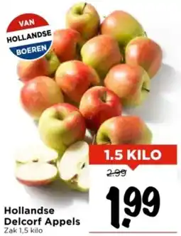 Vomar Voordeelmarkt Hollandse Delcorf Appels aanbieding
