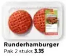 Vomar Voordeelmarkt Runderhamburger aanbieding