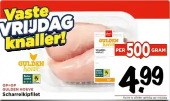 Vomar Voordeelmarkt Gulden Hoeve Scharrelkipfilet aanbieding