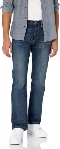 Amazon Wrangler heren Jeans RED KABEL REGULAR aanbieding