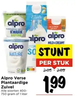 Vomar Voordeelmarkt Alpro Verse Plantaardige Zuivel aanbieding
