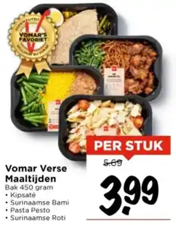Vomar Voordeelmarkt Vomar Verse Maaltijden aanbieding