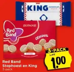 Vomar Voordeelmarkt Red Band Stophoest en King 3-pack aanbieding