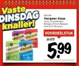 Vomar Voordeelmarkt Vergeer Kaas aanbieding