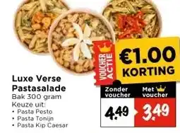 Vomar Voordeelmarkt Luxe Verse Pastasalade aanbieding