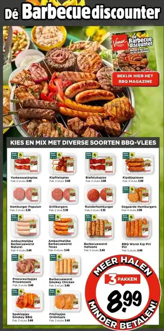 Vomar Voordeelmarkt Dé Barbecue discounter aanbieding