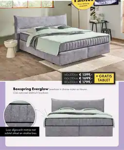 Woonsquare Boxspring Everglow aanbieding