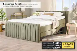 Woonsquare Boxspring Royal aanbieding