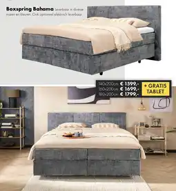 Woonsquare Boxspring Bahama aanbieding