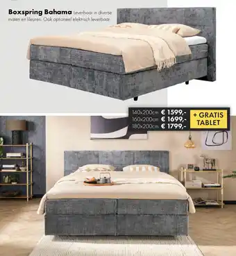 Woonsquare Boxspring Bahama aanbieding
