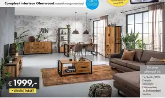Woonsquare Compleet interieur Glenwood aanbieding