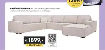 Woonsquare Hoekbank Phantom aanbieding