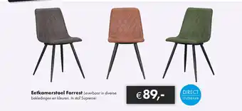 Woonsquare Eetkamerstoel Forrest aanbieding