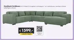 Woonsquare Hoekbank Caribbean aanbieding