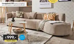 Woonsquare Loungebank Cliff aanbieding