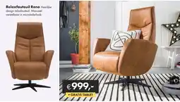 Woonsquare Relaxfauteuil Reno aanbieding