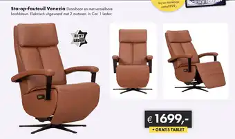 Woonsquare Sta-op-fauteuil Venezia aanbieding