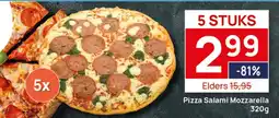 Butlon Pizza Salami Mozzarella aanbieding