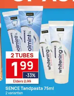 Butlon SENCE Tandpasta aanbieding