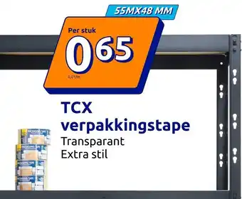 Action TCX verpakkingstape aanbieding