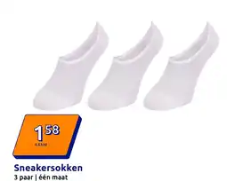 Action Sneakersokken aanbieding