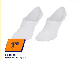 Action Footies aanbieding