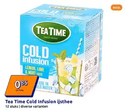 Action Tea Time Cold Infusion ijsthee aanbieding