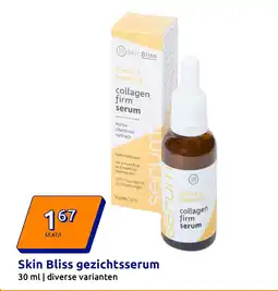 Action Skin Bliss gezichtsserum aanbieding