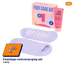 Action Footsteps voetverzorging-set aanbieding