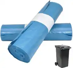 Bol.com Containerzakken 240 liter 115x140cm | 70 micron zwart - 100 stuks aanbieding