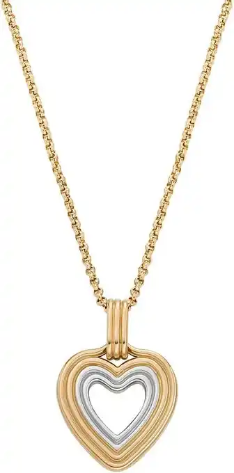 Amazon Skagen Vrouwen, Roestvrij staal of semi-edel met karabijnsluiting Hanger ketting aanbieding