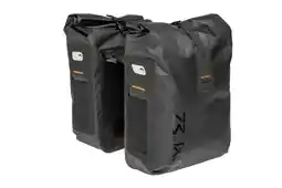 ANWB New Looxs Dubbele Fietstas Varo Racktime Zwart aanbieding