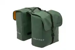 ANWB New Looxs Dubbele Fietstas Odense Mik 39L Groen aanbieding