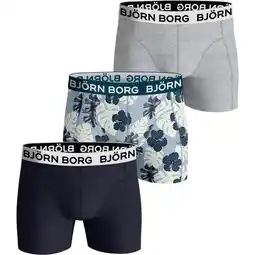 ANWB Björn Borg Heren 3-Pack Boxers Meerkleurig XXL aanbieding