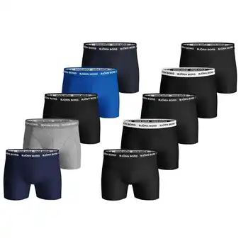 ANWB Björn Borg Heren 10-Pack Boxers Mix Meerkleurig XXL aanbieding