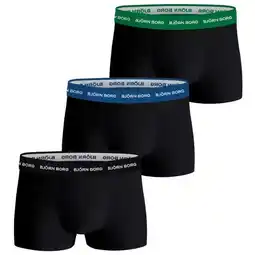 ANWB Björn Borg Heren 3-Pack Boxers Mix Zwart XXL aanbieding