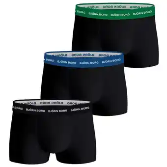 ANWB Björn Borg Heren 3-Pack Boxers Mix Zwart XXL aanbieding
