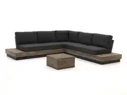 Kees Smit Bellagio Pilago/ROUGH-C hoek loungeset 4-delig aanbieding