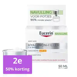 De Online Drogist Eucerin Hyaluron-Filler + 3x Effect Dagcrème SPF 30 Navulling aanbieding