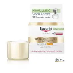 De Online Drogist Eucerin Hyaluron-Filler + Elasticity Dagcrème SPF 30 navulling aanbieding